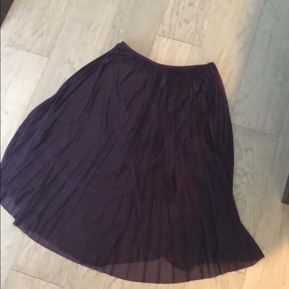 Tulle midi skirt